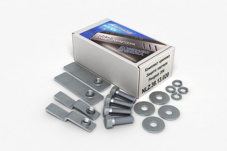 Защита картера (сталь) Novline Peugeot 206 (1998-2010) NLZ.38.13.020 NEW